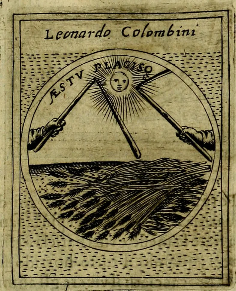 An illustration from Teatro d'imprese, 1623, leaf 844