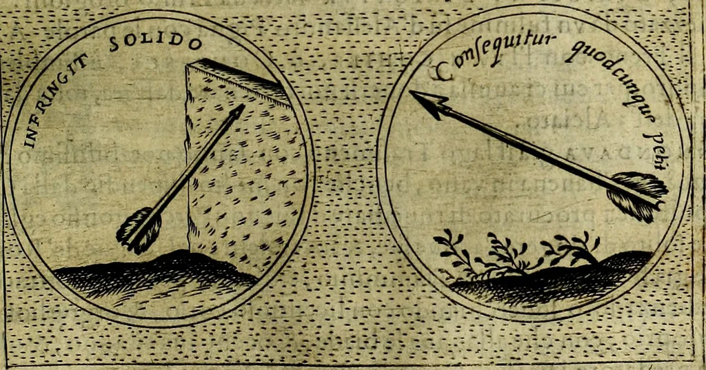 An illustration from Teatro d'imprese, 1623, leaf 850