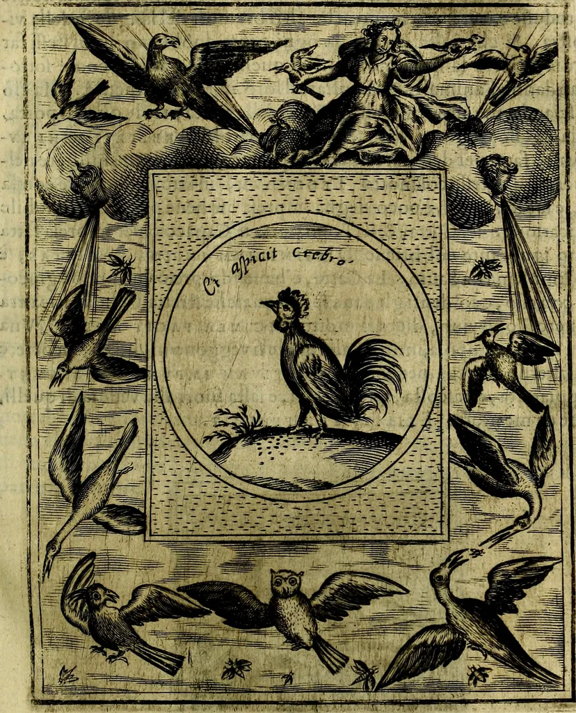 An illustration from Teatro d'imprese, 1623, leaf 870