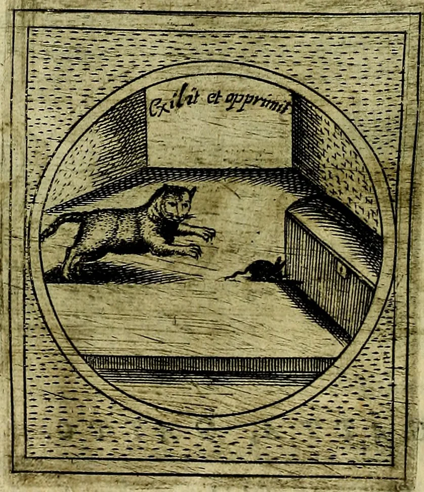 An illustration from Teatro d'imprese, 1623, leaf 871