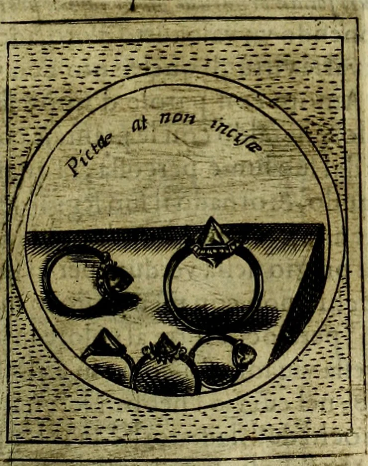 An illustration from Teatro d'imprese, 1623, leaf 872