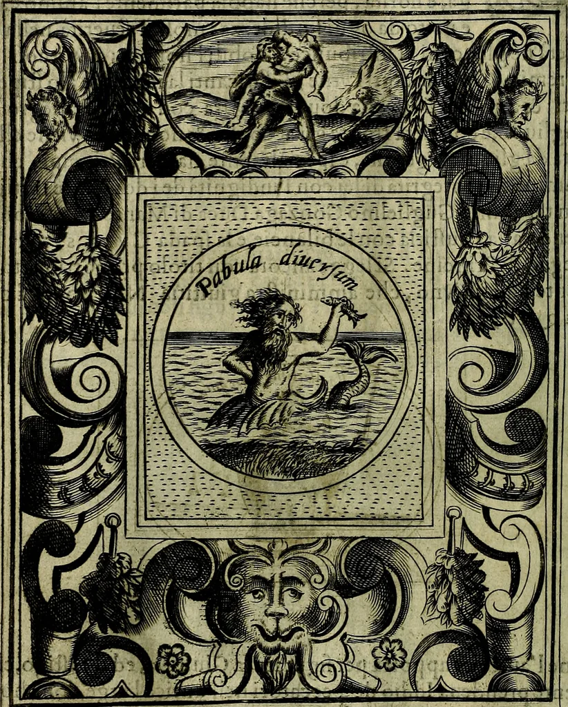An illustration from Teatro d'imprese, 1623, leaf 885