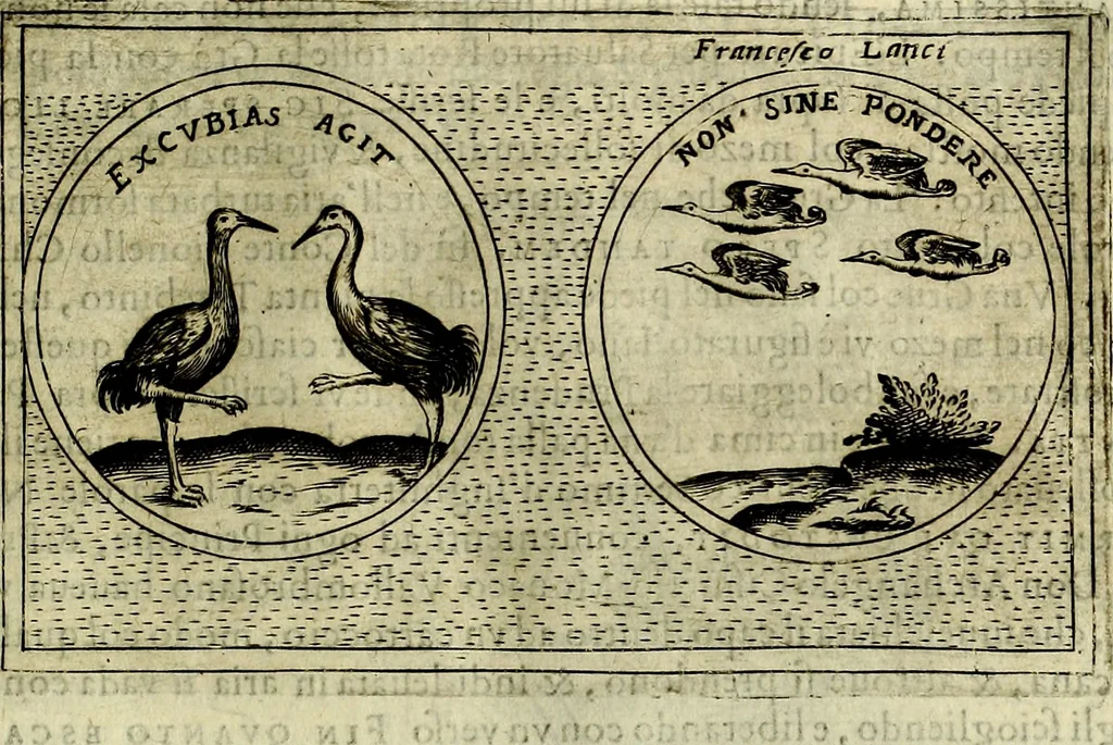 An illustration from Teatro d'imprese, 1623, leaf 900