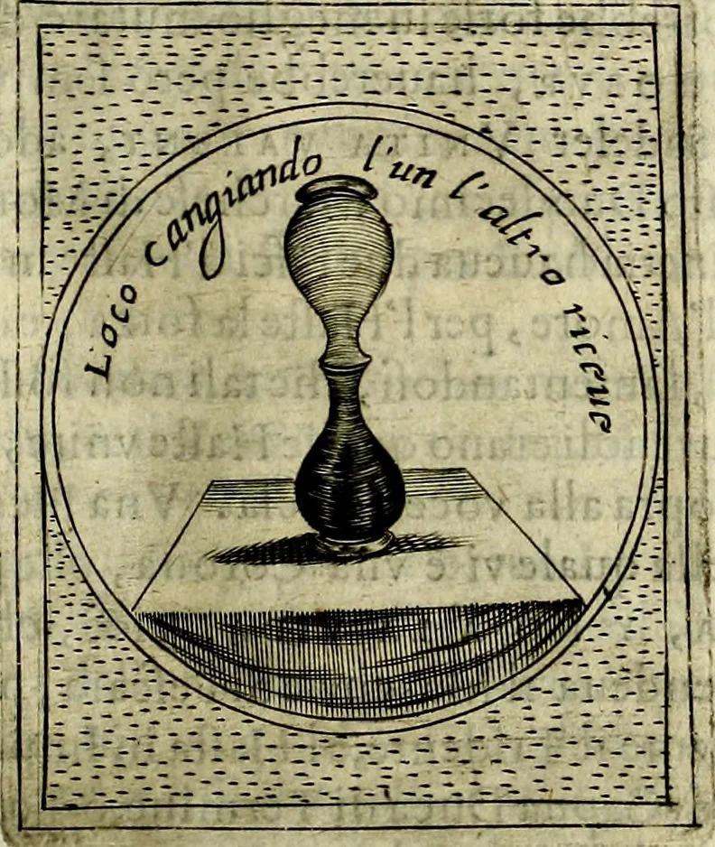 An illustration from Teatro d'imprese, 1623, leaf 902