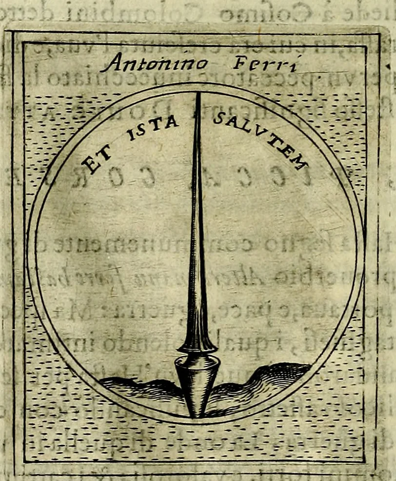 An illustration from Teatro d'imprese, 1623, leaf 903