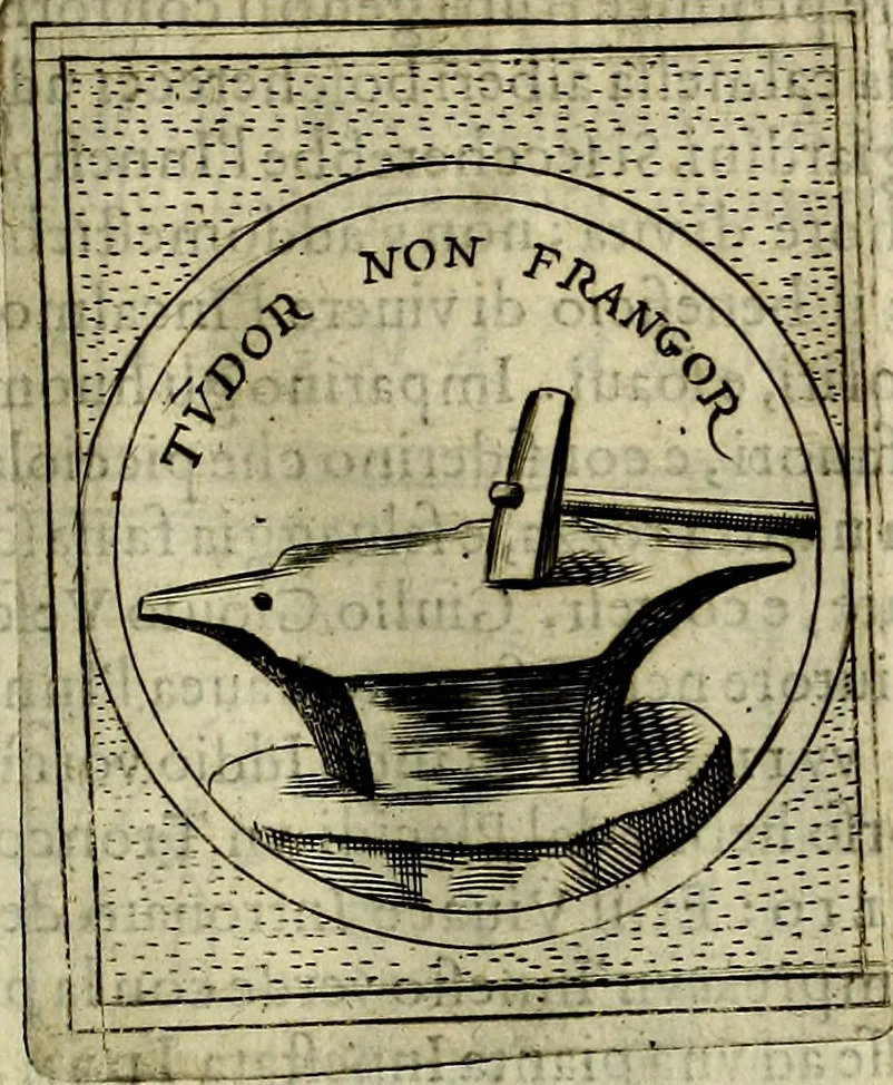An illustration from Teatro d'imprese, 1623, leaf 924