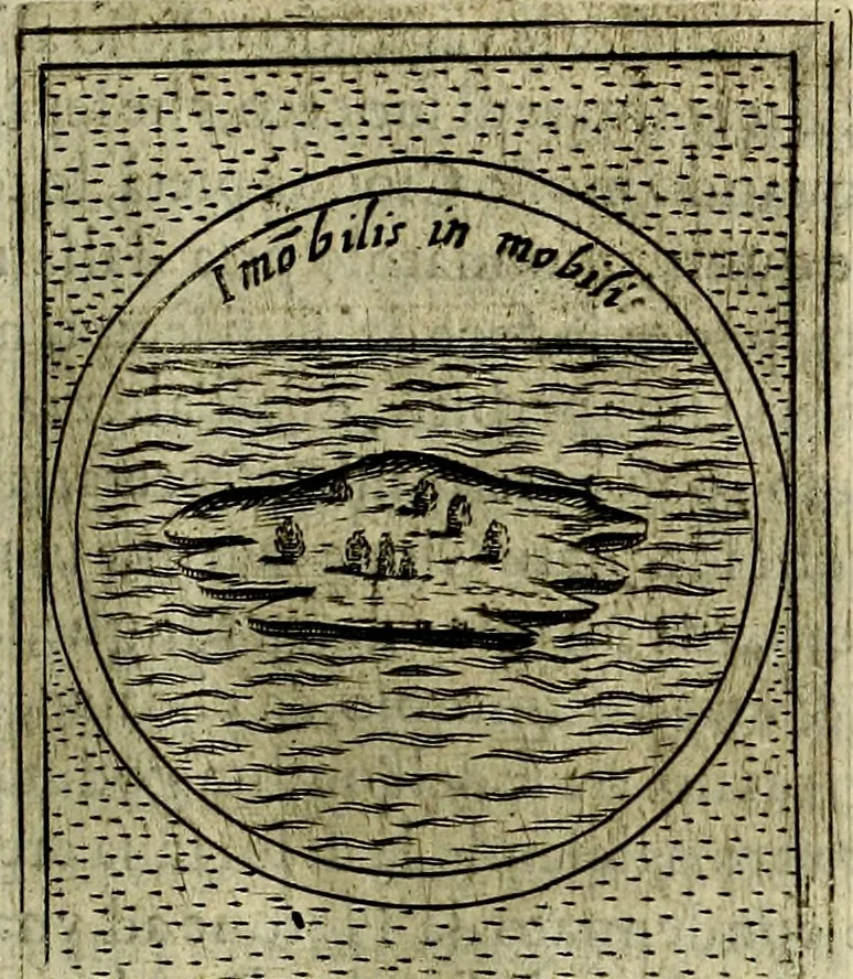 An illustration from Teatro d'imprese, 1623, leaf 930