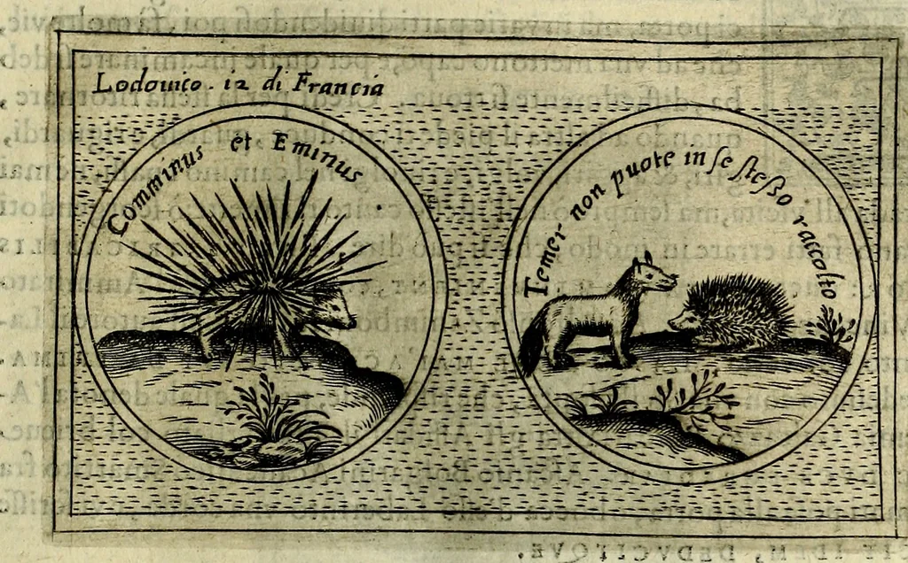 An illustration from Teatro d'imprese, 1623, leaf 934