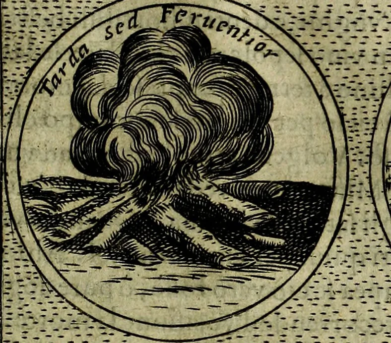 An illustration from Teatro d'imprese, 1623, leaf 942