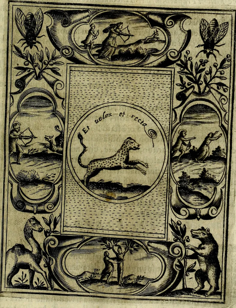 An illustration from Teatro d'imprese, 1623, leaf 952