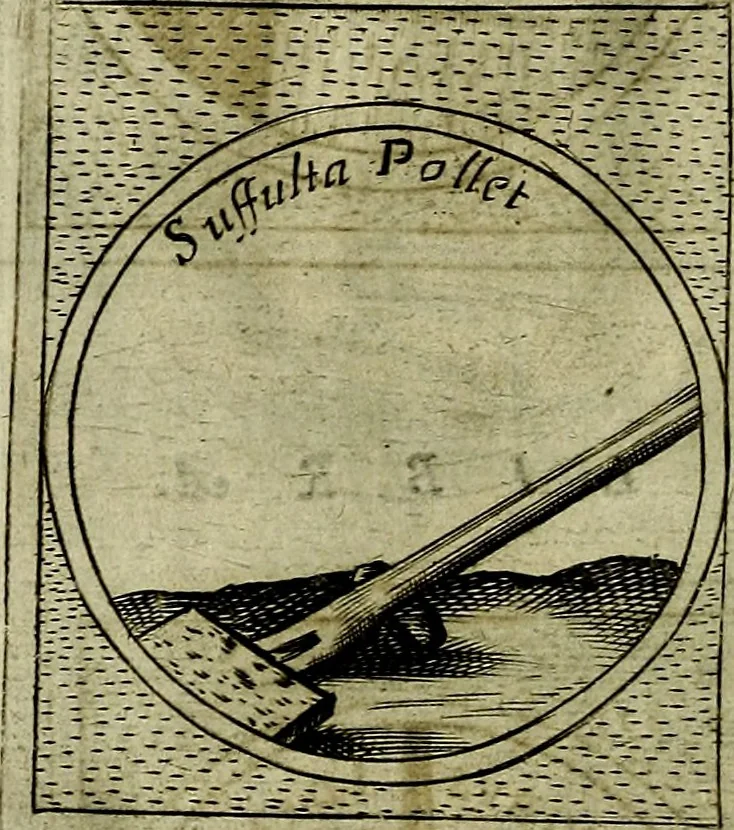 An illustration from Teatro d'imprese, 1623, leaf 957