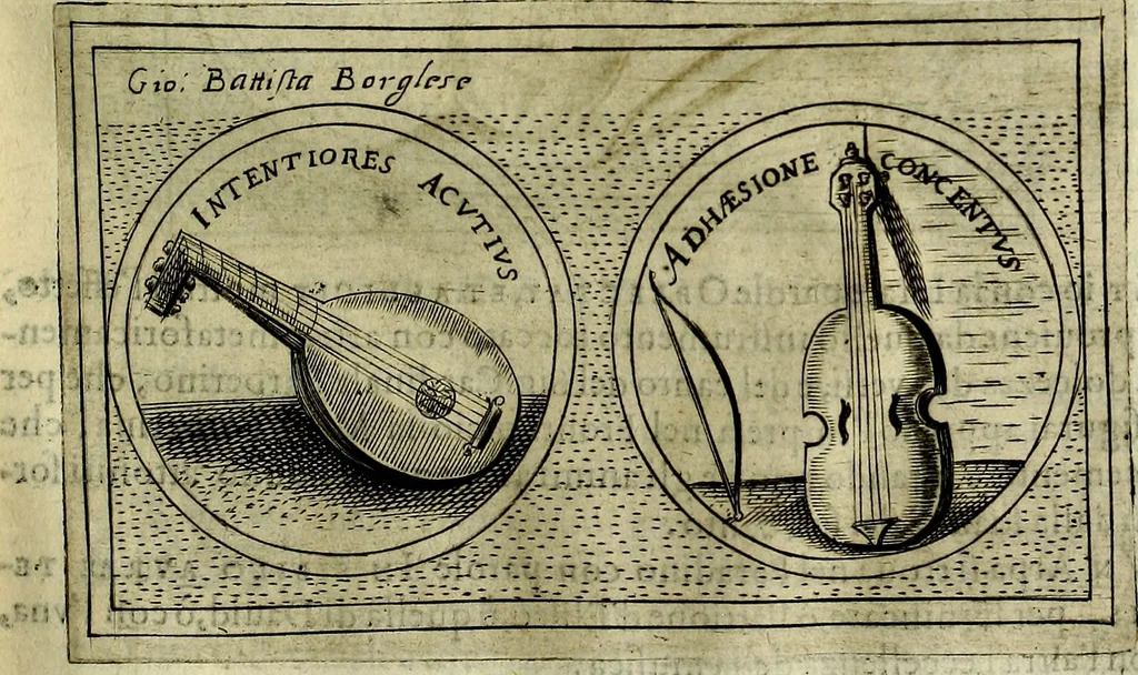 An illustration from Teatro d'imprese, 1623, leaf 962