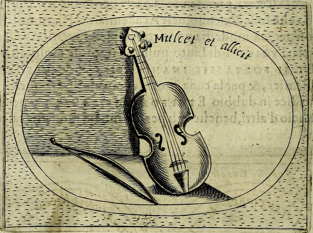 An illustration from Teatro d'imprese, 1623, leaf 963