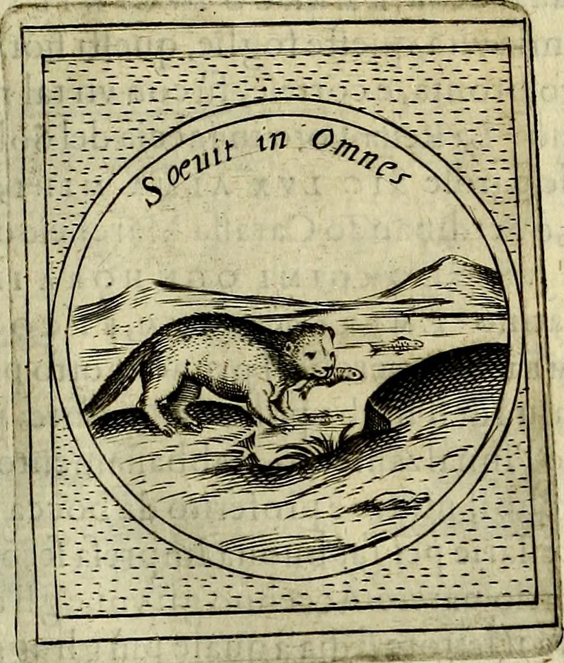 An illustration from Teatro d'imprese, 1623, leaf 964