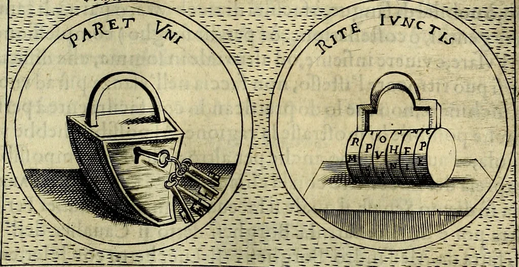 An illustration from Teatro d'imprese, 1623, leaf 966