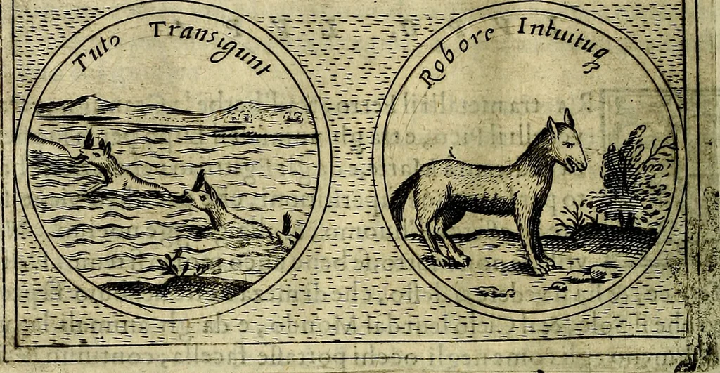 An illustration from Teatro d'imprese, 1623, leaf 977