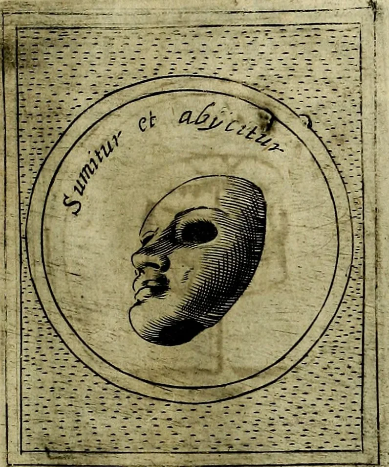 An illustration from Teatro d'imprese, 1623, leaf 990