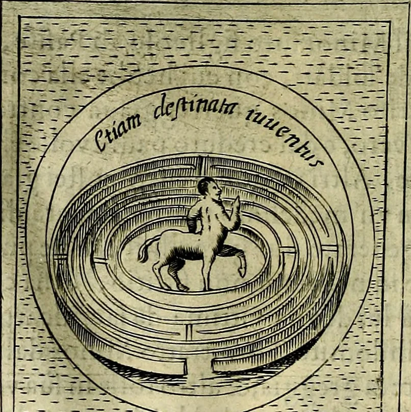 An illustration from Teatro d'imprese, 1623, leaf 999