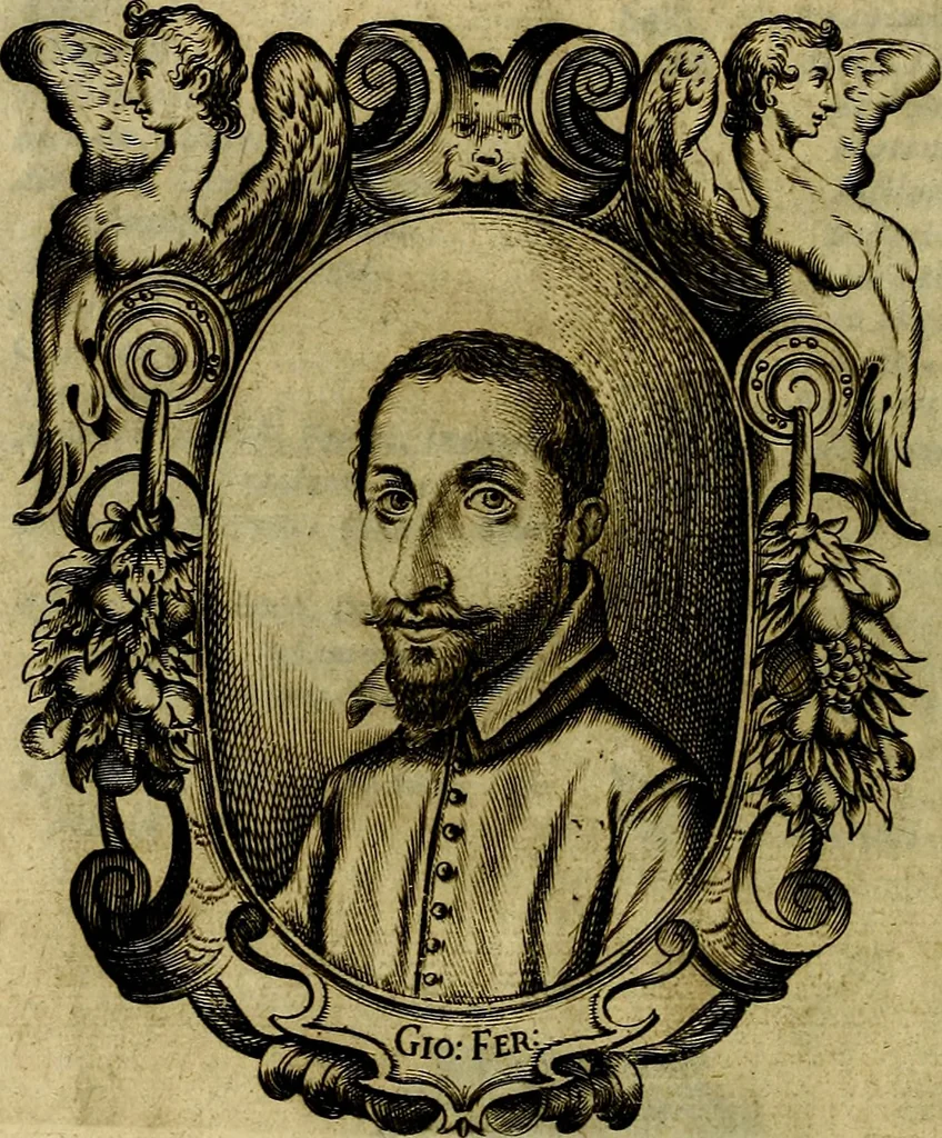 An illustration from Teatro d'imprese, 1623, leaf 183