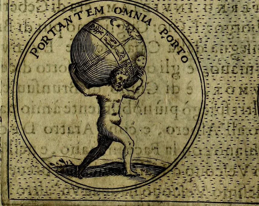An illustration from Teatro d'imprese, 1623, leaf 194