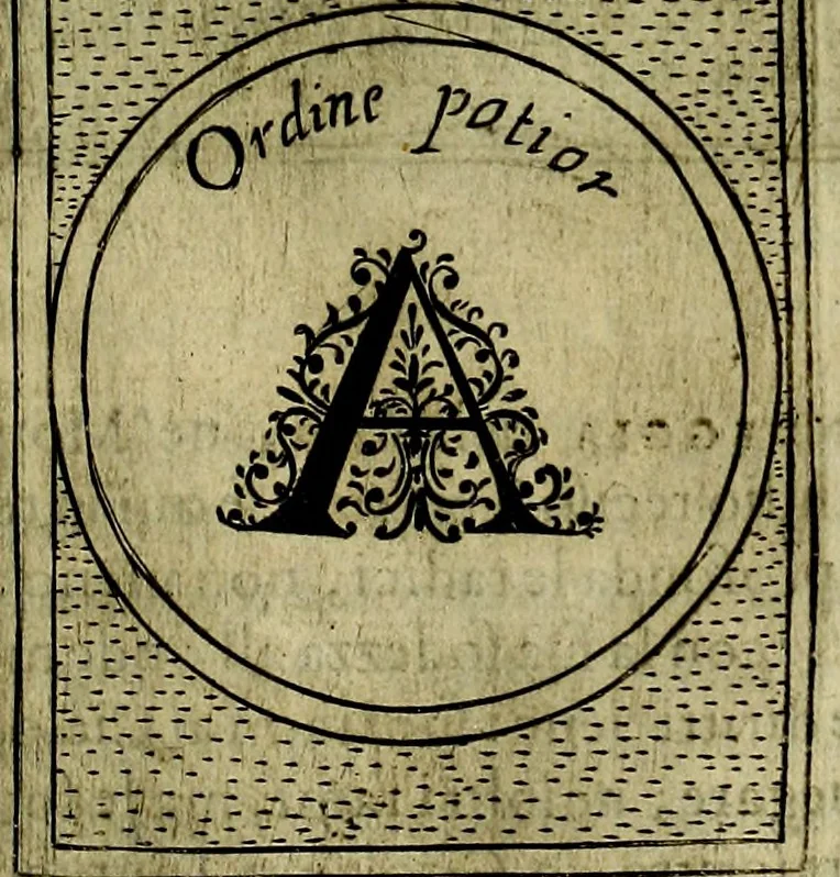 An illustration from Teatro d'imprese, 1623, leaf 196