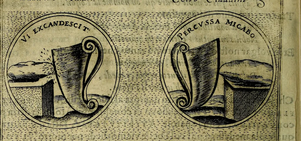 An illustration from Teatro d'imprese, 1623, leaf 203