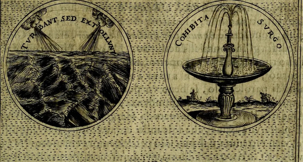 An illustration from Teatro d'imprese, 1623, leaf 204