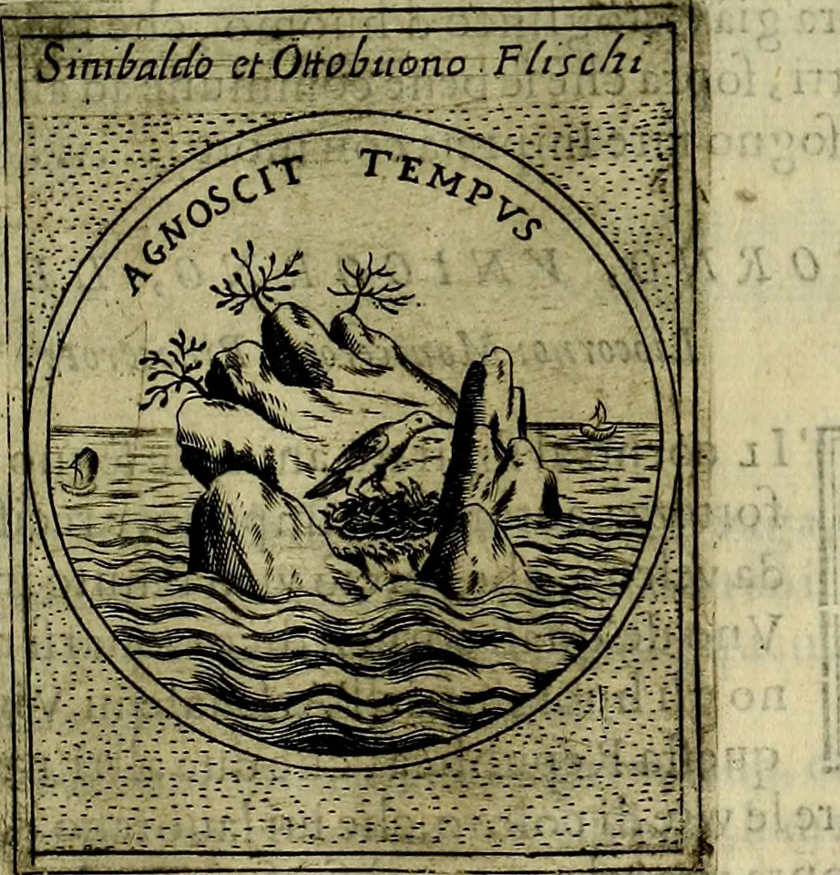 An illustration from Teatro d'imprese, 1623, leaf 228