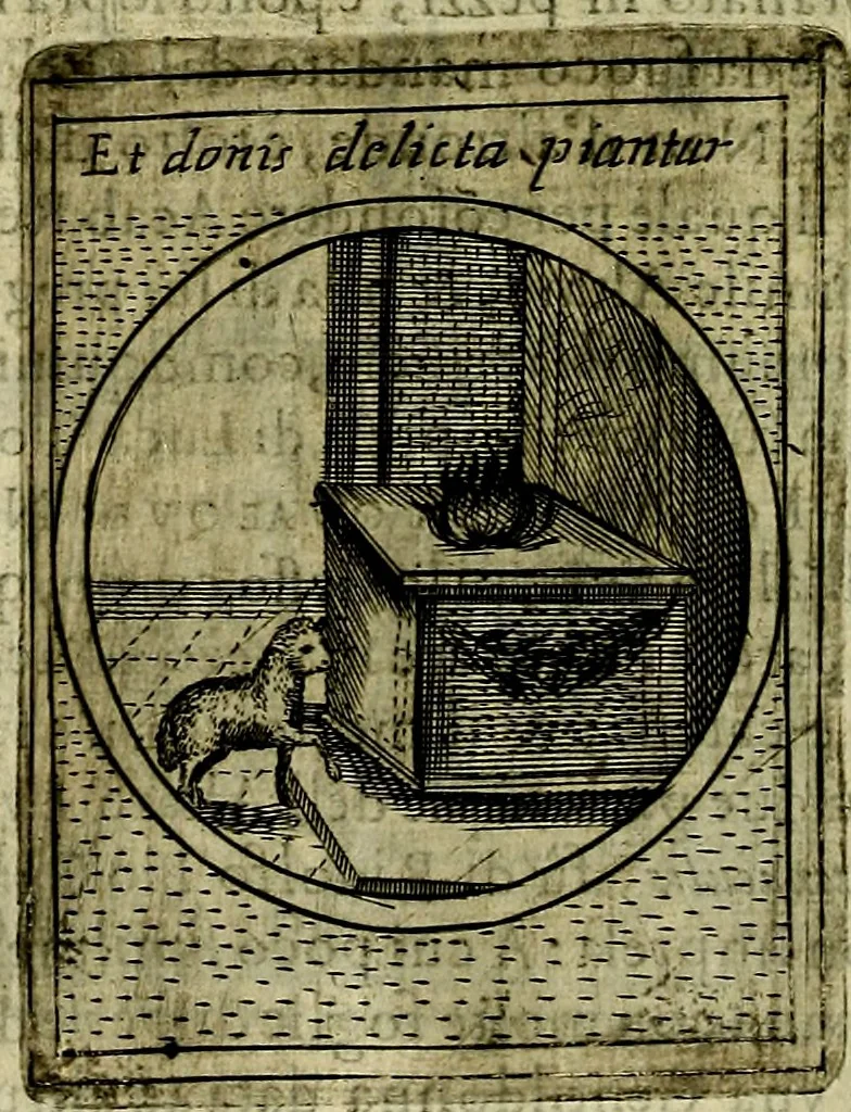 An illustration from Teatro d'imprese, 1623, leaf 239