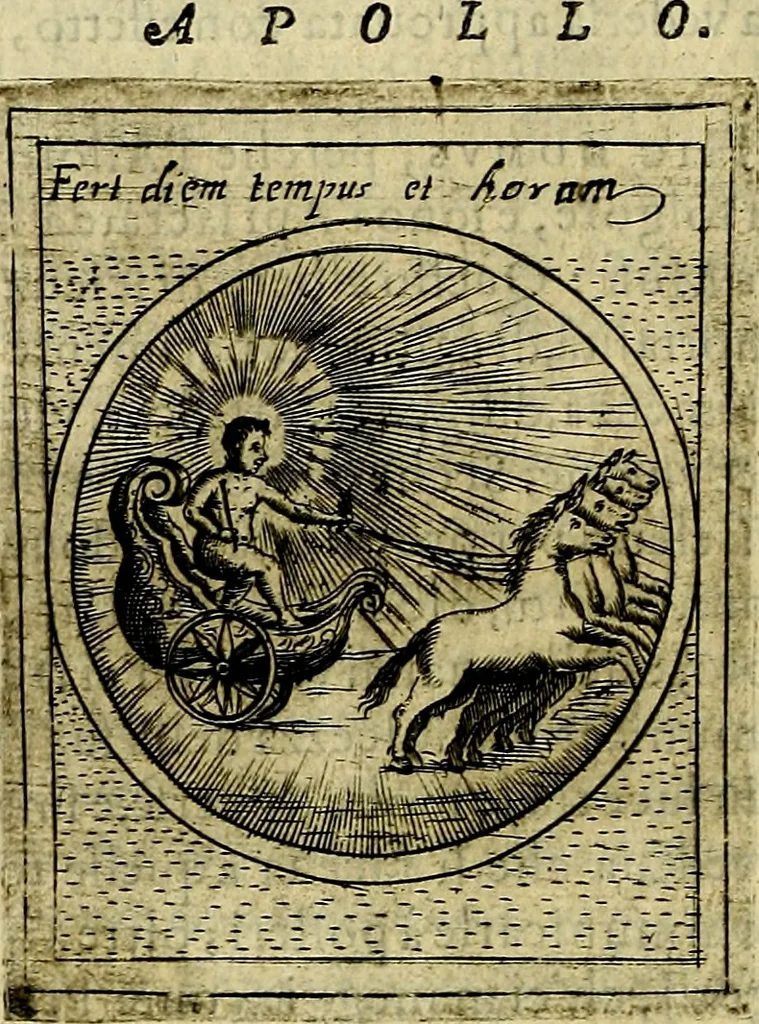 An illustration from Teatro d'imprese, 1623, leaf 261