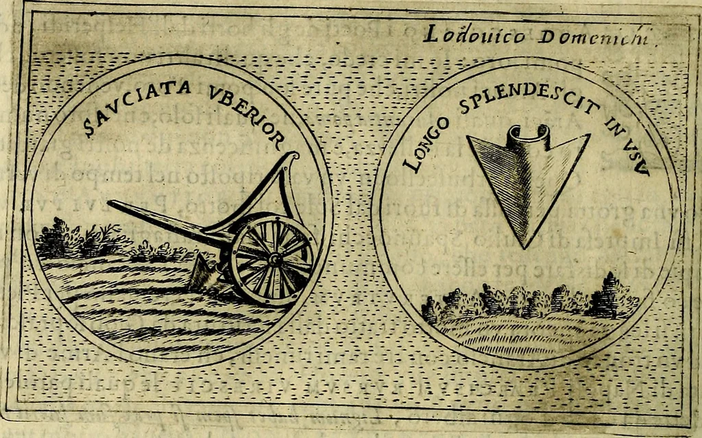 An illustration from Teatro d'imprese, 1623, leaf 279
