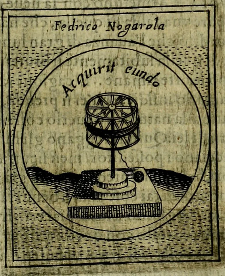 An illustration from Teatro d'imprese, 1623, leaf 284