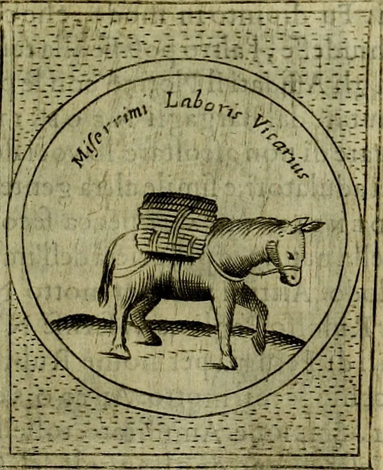 An illustration from Teatro d'imprese, 1623, leaf 290