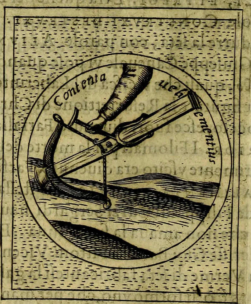 An illustration from Teatro d'imprese, 1623, leaf 301
