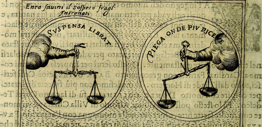 An illustration from Teatro d'imprese, 1623, leaf 317
