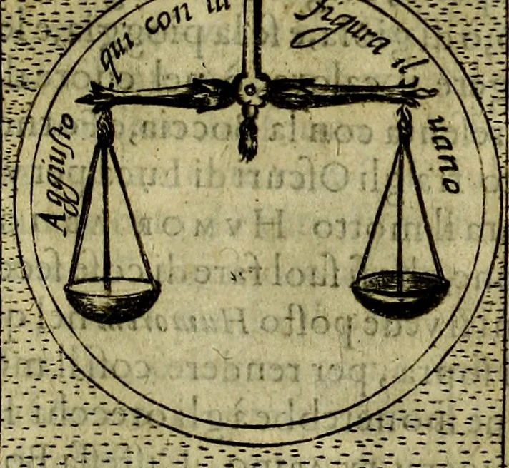 An illustration from Teatro d'imprese, 1623, leaf 318