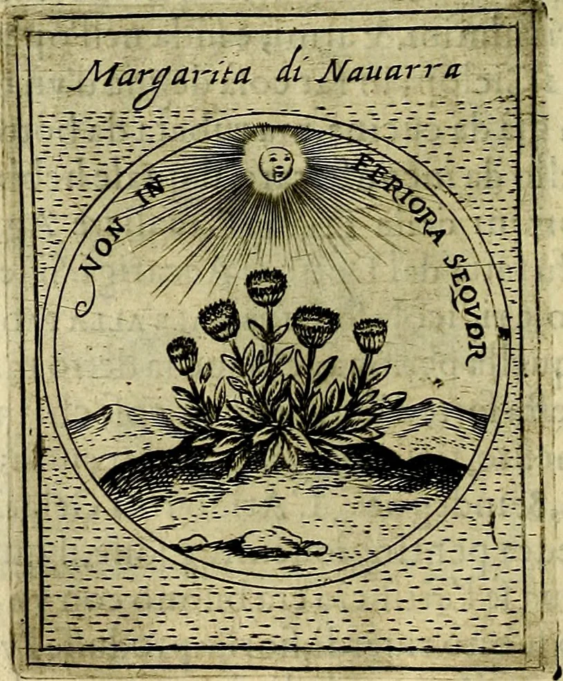 An illustration from Teatro d'imprese, 1623, leaf 335