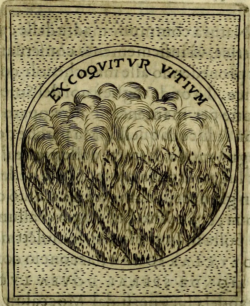 An illustration from Teatro d'imprese, 1623, leaf 342