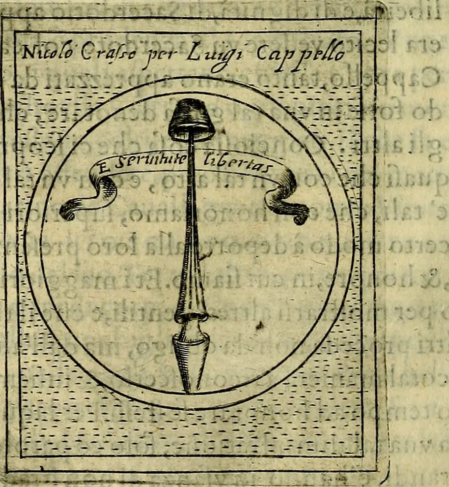 An illustration from Teatro d'imprese, 1623, leaf 357