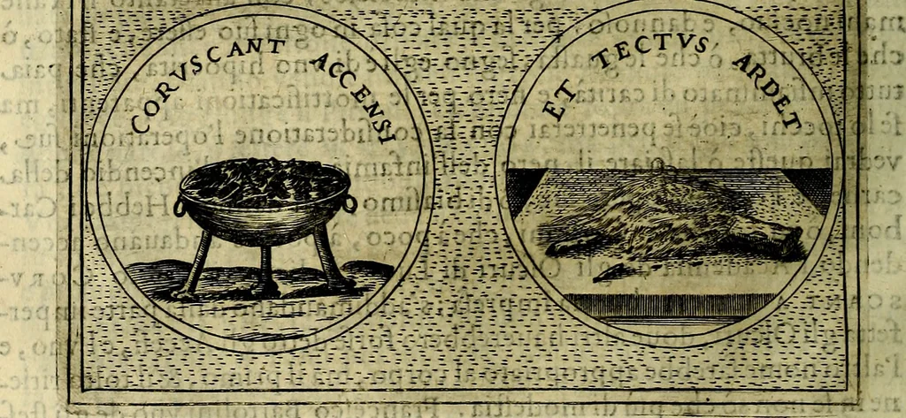 An illustration from Teatro d'imprese, 1623, leaf 363
