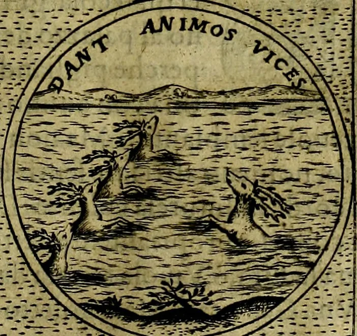 An illustration from Teatro d'imprese, 1623, leaf 390