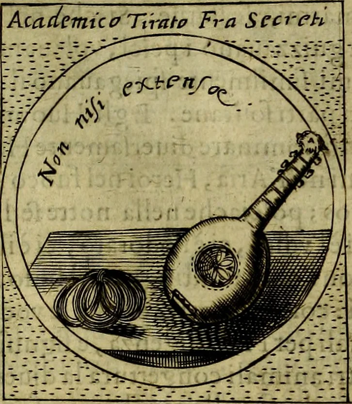 An illustration from Teatro d'imprese, 1623, leaf 392