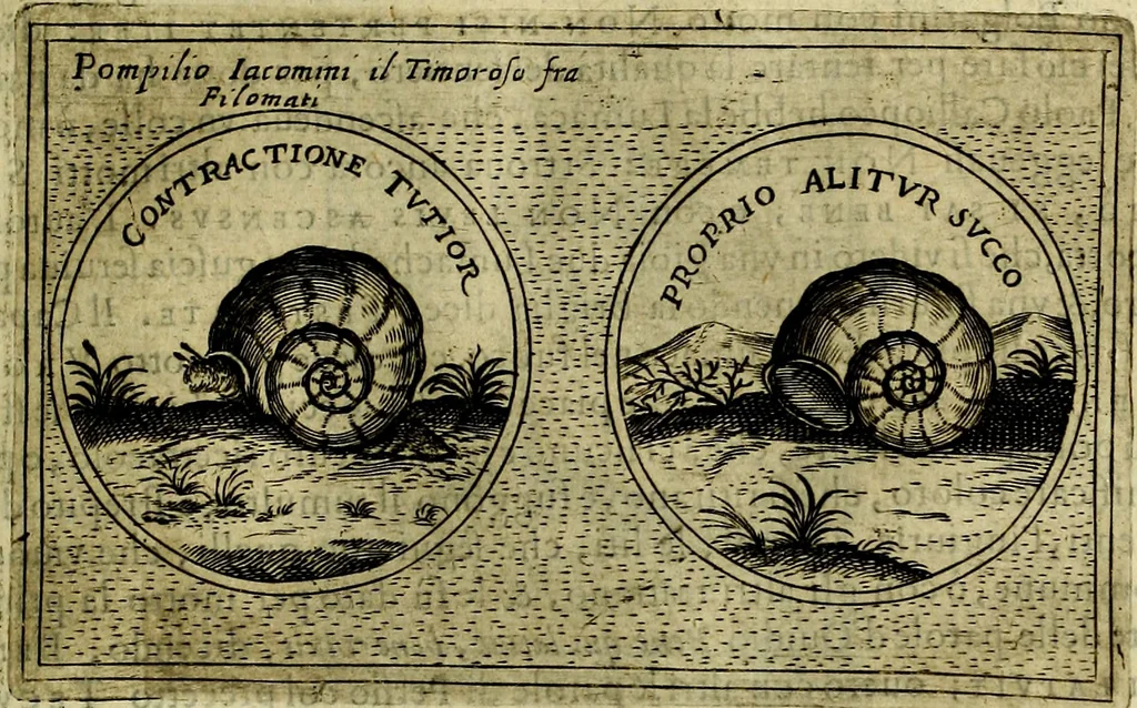 An illustration from Teatro d'imprese, 1623, leaf 396