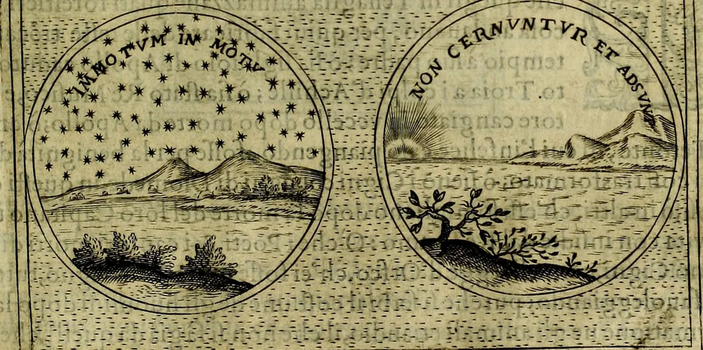 An illustration from Teatro d'imprese, 1623, leaf 402