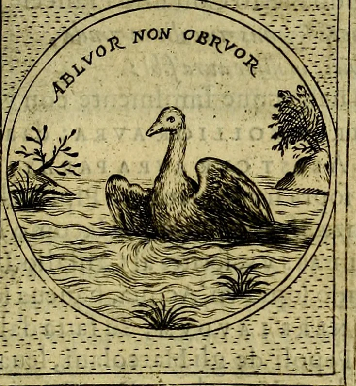 An illustration from Teatro d'imprese, 1623, leaf 404