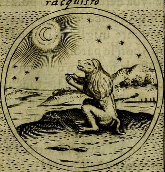 An illustration from Teatro d'imprese, 1623, leaf 406