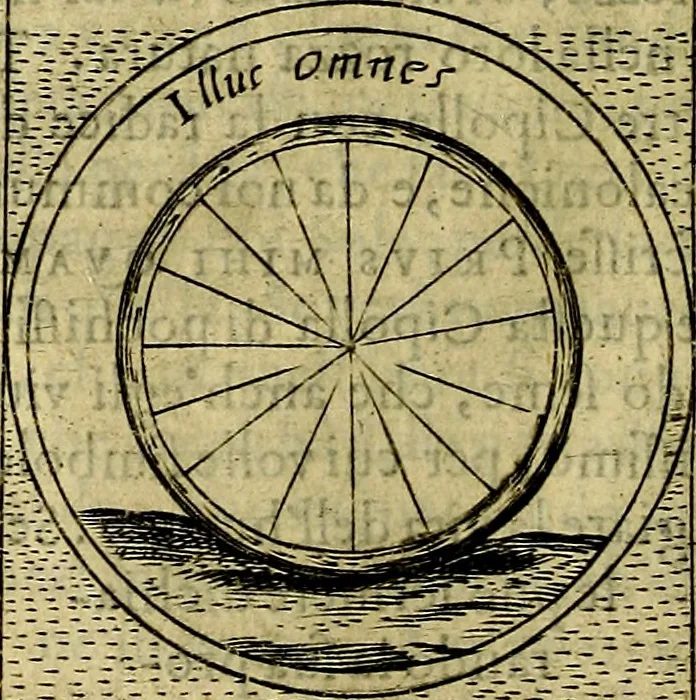 An illustration from Teatro d'imprese, 1623, leaf 409