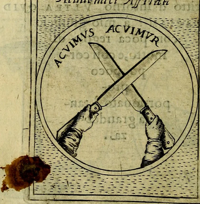 An illustration from Teatro d'imprese, 1623, leaf 421