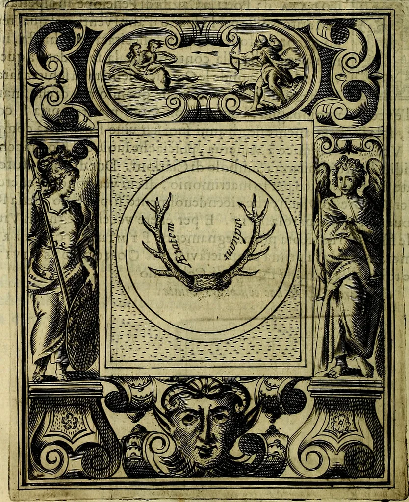 An illustration from Teatro d'imprese, 1623, leaf 431