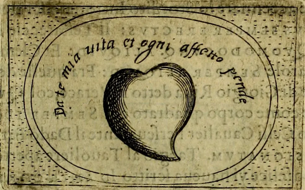 An illustration from Teatro d'imprese, 1623, leaf 450